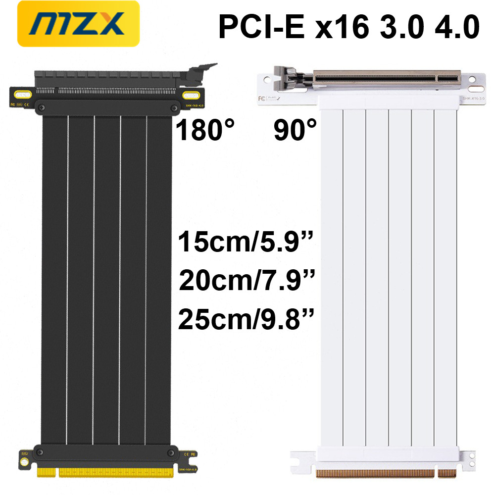 Itx Gpu Riser Pcie 4.0 16X - MZX PCIE 4.0 3.0 16X kabel