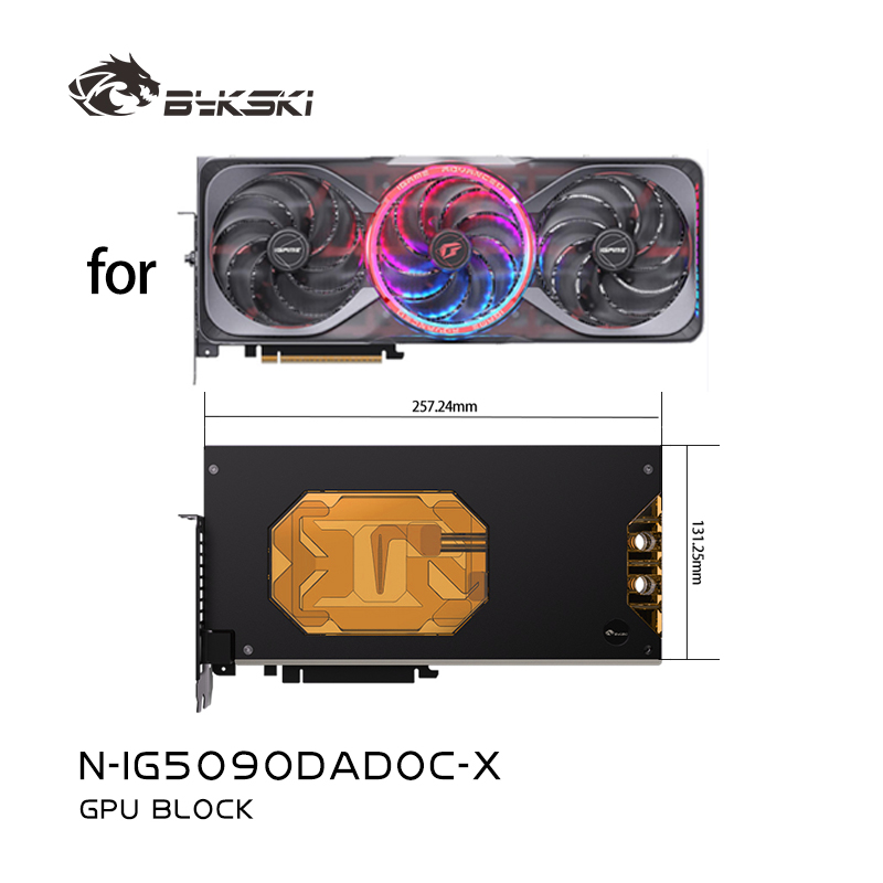 Rtx 5090 32Gb - Blok GPU Bykski untuk Kartu Grafis