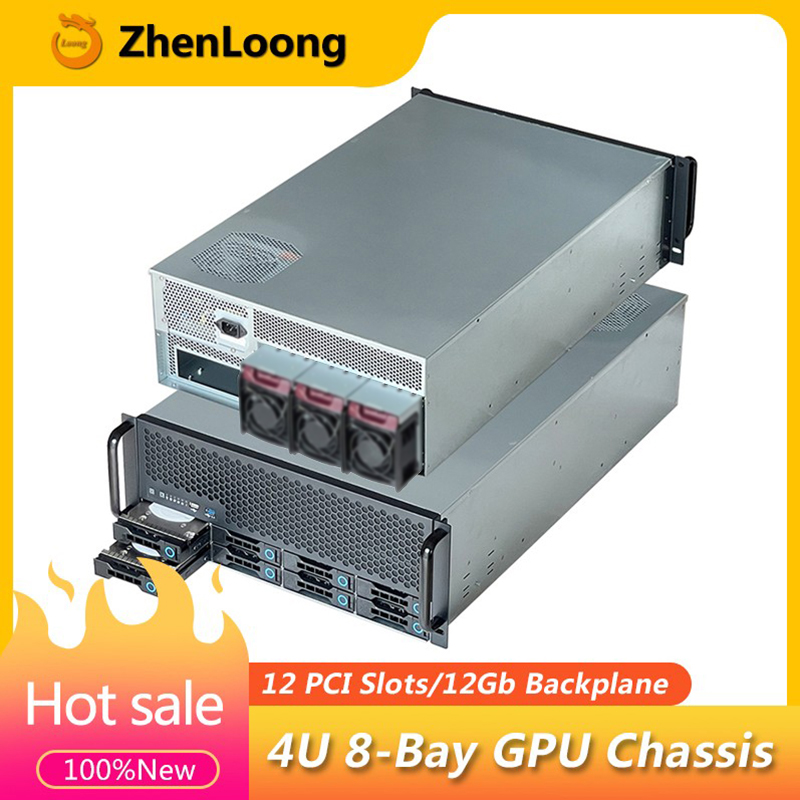 Server Gpu Chassis 4U - ZhenLoong GPU 4U rak Server casing