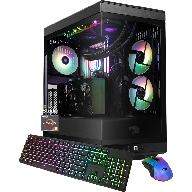 Desktop Gaming Gpu 32Gb - Komputer Desktop Gaming PC Ryzen 9