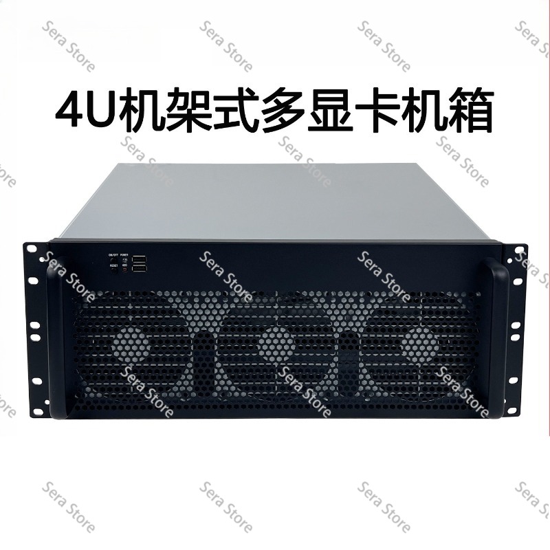 Server Gpu Chassis 4U - Chassis Kartu Grafis Multi-Grafis 4U 6/8