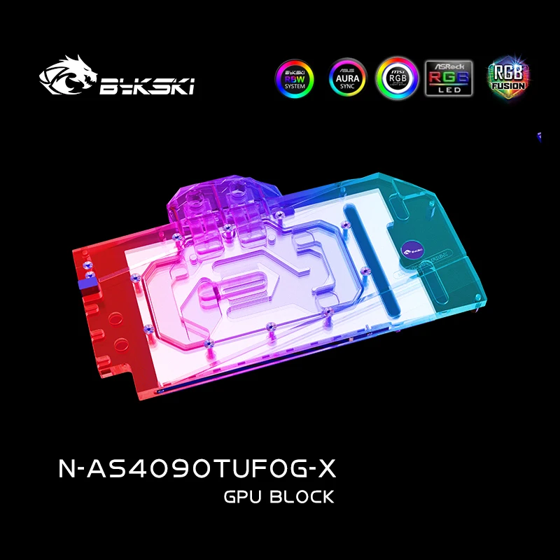 Blok GPU Bykski untuk Kartu Vi - Rtx 4090 Water Block ulasan dan harga