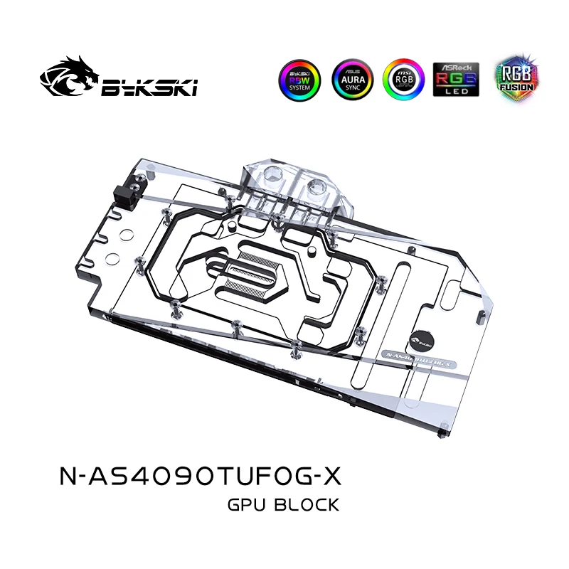 Blok GPU Bykski untuk Kartu Vi - Rtx 4090 Water Block ulasan dan harga