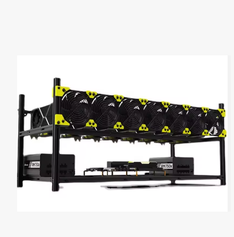 Rak Komputer VEDDHA Aluminium  - Gpu Mining Rig Frame 8 Gpu ulasan dan harga