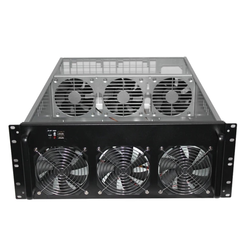Casing 4U 6 GPU, Casing 8 GPU, - Server Gpu Chassis 4U ulasan dan harga