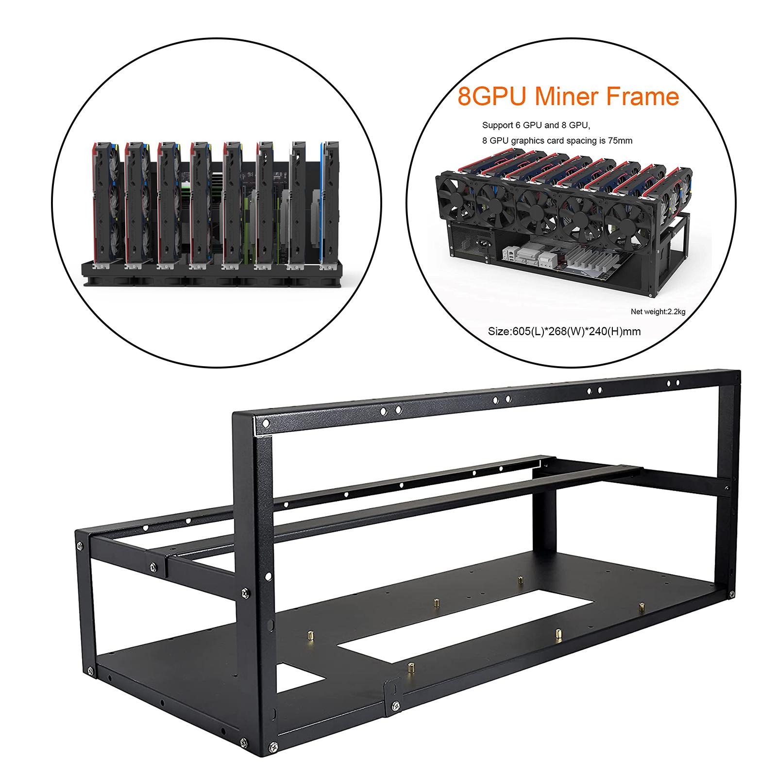 Rak Frame Rig Penambangan GPU  - Gpu Mining Rig Frame 8 Gpu ulasan dan harga
