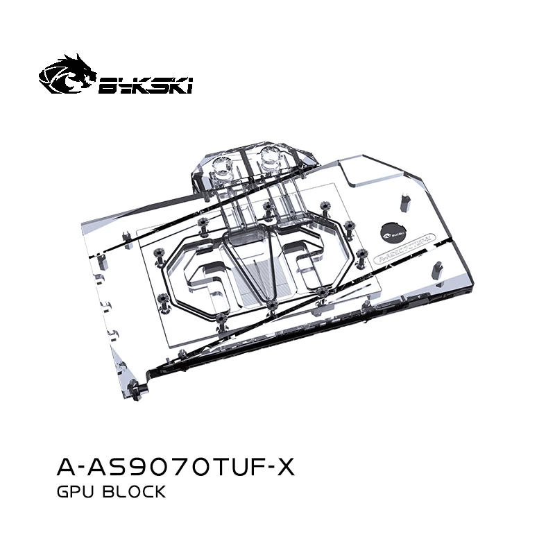 Blok GPU Bykski untuk ASUS Rad - Rx 9070 Xt ulasan dan harga