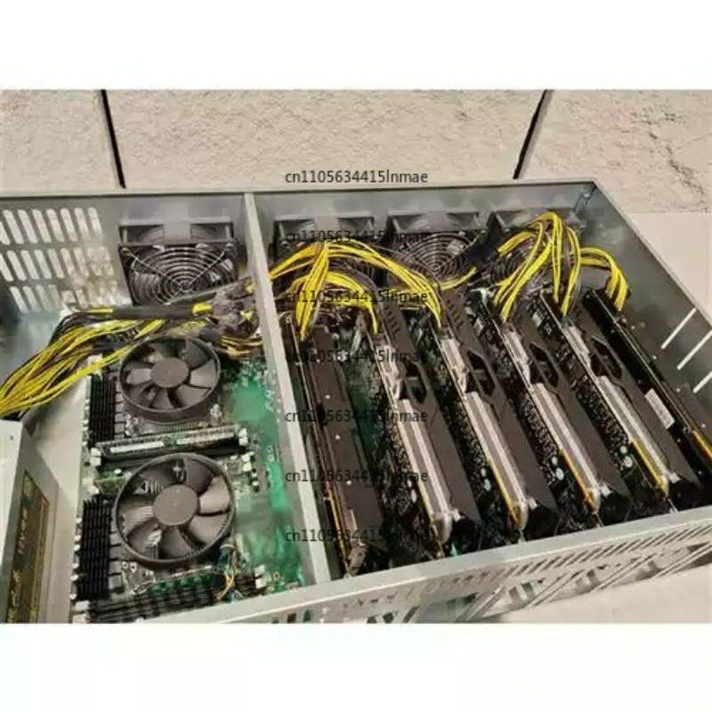 Kontrol Komputer, Kipas Berten - Server Gpu Chassis 4U ulasan dan harga