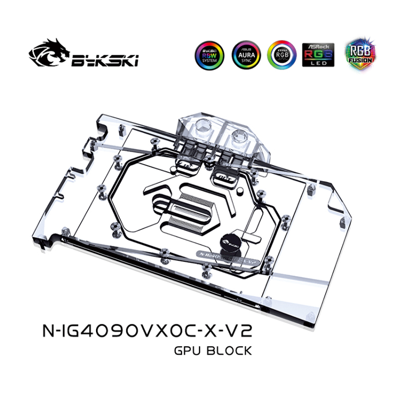 Bykski N-IG4090VXOC-X-V2 Blok  - Rtx 4090 Water Block ulasan dan harga